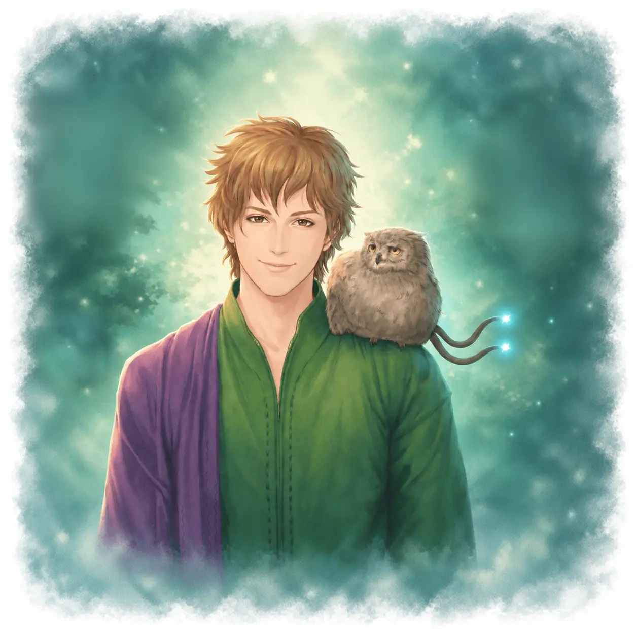 電話相談を担当する天野のイメージキャラクター